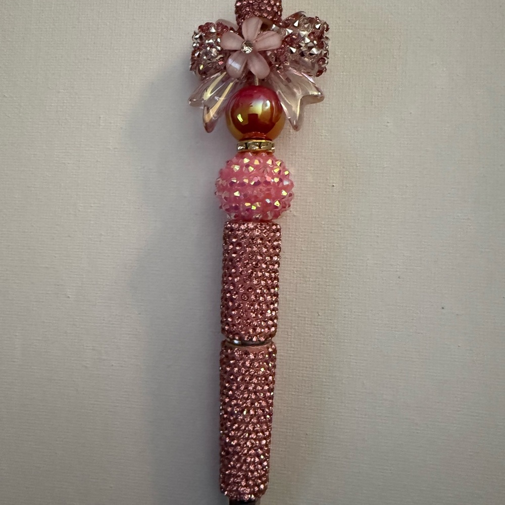 Elegant Pink Crystal Pendant